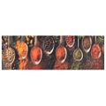 vidaXL Kuchynský koberec umývateľný Spoon & Spices 60x180 cm zamat