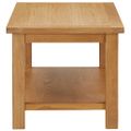 vidaXL Konferenčný stolík 90x45x40 cm masívne dubové drevo