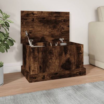 vidaXL Úložný box dub sonoma 50x30x28 cm spracované drevo
