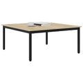 vidaXL Konferenčný stolík Sonoma 100 x 100 x 45 cm Kompozitné drevo