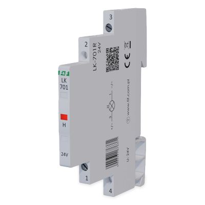 Signalizácia F&F LK-701R/24V AC/DC na DIN lištu