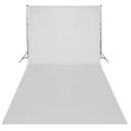 vidaXL Fotografické vybavenie so softboxami, pozadím a reflektorom