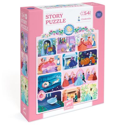 Príbehové Puzzle Popoluška 54 ks