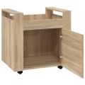vidaXL Stolový vozík dub sonoma 60x45x60 cm spracované drevo