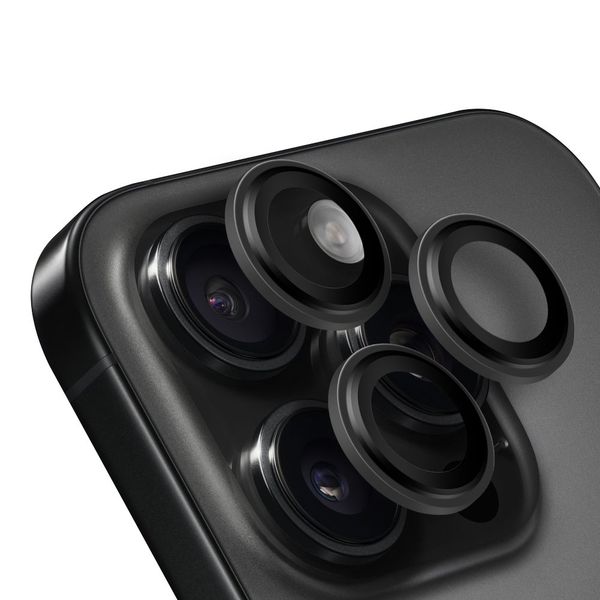 OBAL:ME Ochrana Šošoviek pre Apple iPhone 15 Pro/15 Pro Max Black Titanium