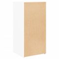 vidaXL Komoda biela 45x42,5x93 cm kompozitné drevo
