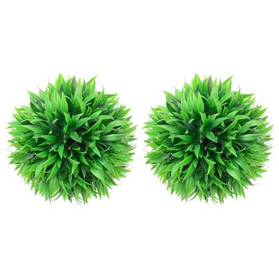 vidaXL Umelý krušpán v tvare gule 2 ks 20 cm