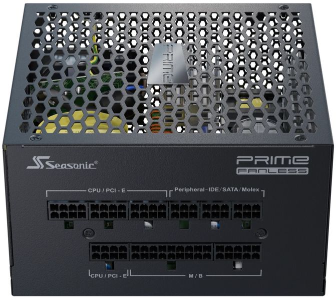 SEASONIC zdroj 500W Prime PX-500, 80+ Platinum, Fanless SEASONIC zdroj Prime PX-500 Fanless Platinum / ATX3.1 / aktiv. PFC / 80PLUS Platinum