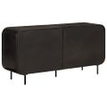 vidaXL Komoda 140x35x70 cm masívne recyklované drevo a kov
