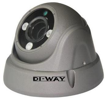DI-WAY AHD anti-vandal vonkajšia IR kamera 1080P, 4-9 mm, 30 m, 4in1 AHD/TVI/CVI/CVBS