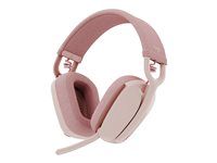Náhlavná súprava - plná veľkosť - Bluetooth - bezdrôtová - ružová
