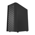 Počítačová skrinka Darkflash DK351 + 4 ventilátory (čierna)
