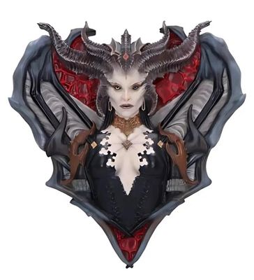 Plaketa na stěnu Diablo IV - Lilith