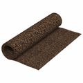 vidaXL Korková rolka Hnedá 500 x 100 cm Korek a guma