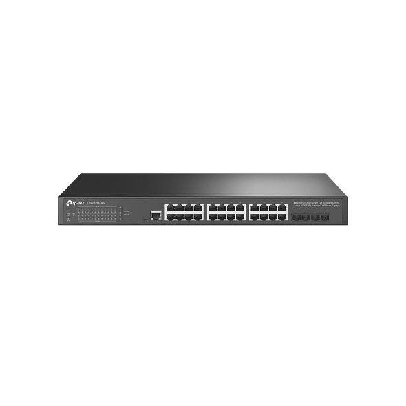 Switch TP-Link TL-SG3428X-UPS JetStream 24x GLan, 4x SFP+ 10G, Omada SDN