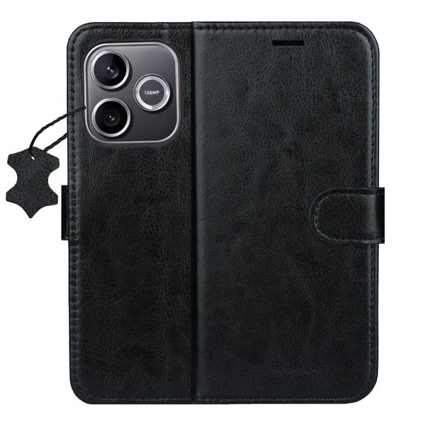 Smart Luxe leather case for Honor 600 Lite black