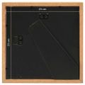 vidaXL 3D fotorámiky 5 ks dubové 23x23 cm na 13x13 cm obrázok