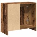 vidaXL Kúpeľňová skriňa Staré drevo 63 x 29 x 55 cm Kompozitné drevo