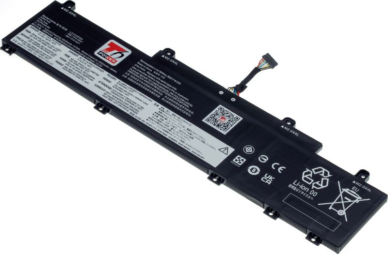Batéria T6 Power pre Lenovo ThinkPad L14 Gen 3, Gen 4, L15 Gen 3, Gen 4, 4948mAh, 57Wh, 3cell