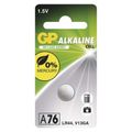 Gombíková batéria do hodiniek G13 GP LR44 (A76F) Alkaline