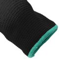 vidaXL Pracovné rukavice 24 ks Čierna 11 / XXL Polyester