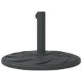 vidaXL Podstavec pod slnečník pre Ø38/48 mm tyče 12 kg kruh