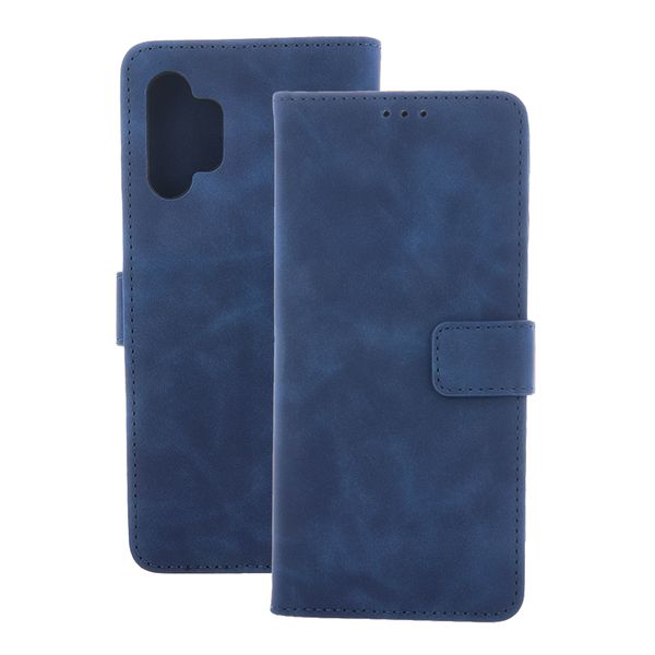 Smart Velvet case for Realme 16 Pro Plus 5G navy blue