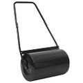 vidaXL Valec na trávu čierny 63 cm 50 l