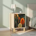 vidaXL Nočný stolík ZAANDAM 2 ks Dub sonoma 36 x 33 x 50 cm