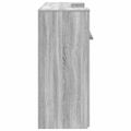 vidaXL Recepčný stôl sivý dub sonoma 180x50x103,5 cm kompozitné drevo