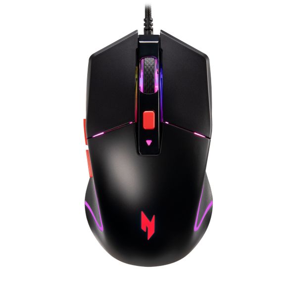 Acer Nitro NMW100/Herná/Optická/Pre pravákov/7 200 DPI/Drôtové USB-A/Čierna
