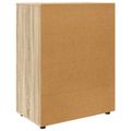 vidaXL Úložné skrine 80 x 48 x 105 cm Kompozitné drevo Sonoma dub