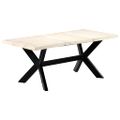 vidaXL Jedálenský stôl z mangovníkového dreva 180x90x75 cm