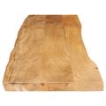 vidaXL Stolová doska 160x40x2,5 cm živý okraj masívny mangovník