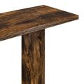 vidaXL Stenná polica Dymový dub 61 x 15 x 102 cm Kompozitné drevo