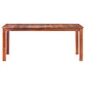 vidaXL Jedálenský stôl 180x90x76 cm, drevený masív