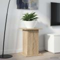 vidaXL Stojan na rastliny Dub sonoma 30,5 x 30 x 43 cm