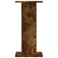 vidaXL Stojany na reproduktor 2ks dymový dub 30x30x60 cm kompoz. drevo