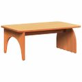 vidaXL Konferenčný stolík Včelí hnedý 80 x 50 x 31 cm Borovicový masív