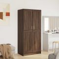 vidaXL Šatník hnedý dub 82,5x51,5x180 cm spracované drevo