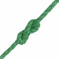 vidaXL 10 ks 2 mm Zelená 100% Tossa juta