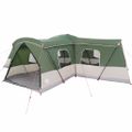 vidaXL Stan pre 16 osôb so strechou Zelená 680 x 510 x 210 cm