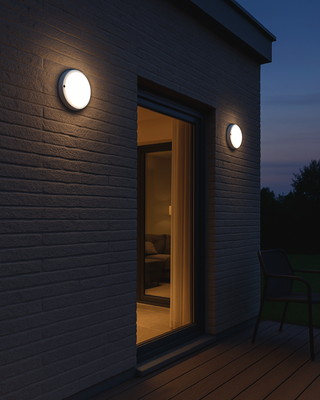 LED stropné svietidlo Q-40A 8W 720lm 4200K IP64 - biele QTEC
