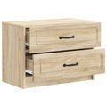 vidaXL Nočný stolík Dub sonoma 62 x 34,5 x 44,5 cm Kompozitné drevo
