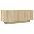 vidaXL TV skrinka dub sonoma 100x35x40 cm spracované drevo