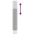vidaXL Strom pre mačky od podlahy po strop bledosivý 263,5-289,5 cm