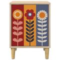 vidaXL Nočný stolík ESSEN 2 ks Dub sonoma 36 x 33 x 50 cm