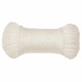 vidaXL Pracovné lano biele 3 mm 100 m polypropylén