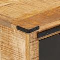 vidaXL Konferenčný stolík so zásuvkami 110x50x40 cm mangovníkový masív