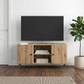 vidaXL TV skrinka 102 x 34,5 x 50 cm Dub artisan Kompozitné drevo